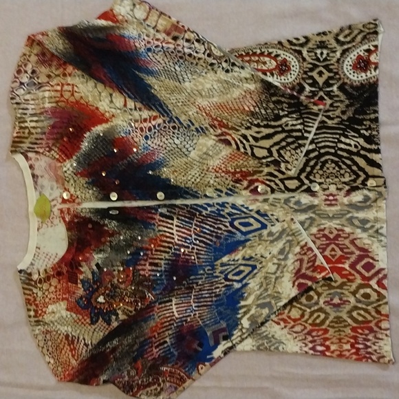 Prima Bella Embellished Cardigan Sweaters__ LOT of 2 Size Medium - Picture 5 of 8